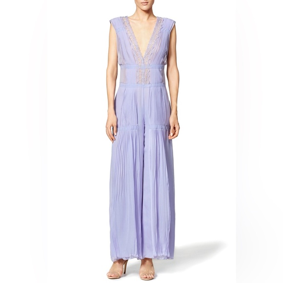 Alberta Ferretti Lavender Jumpsuit - Picture 2 of 4